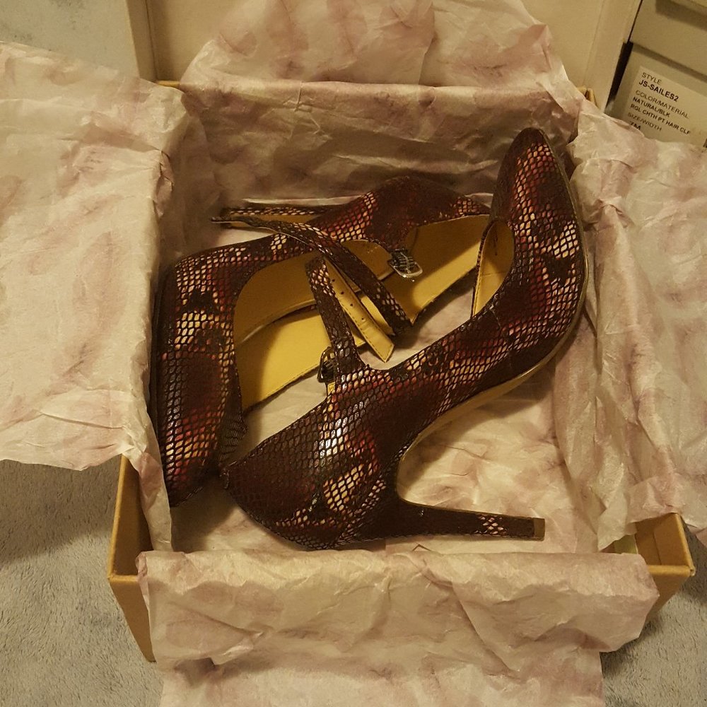 Jessica Simpson Verran Women's Size 7 Boysenberry Stiletto Pumps